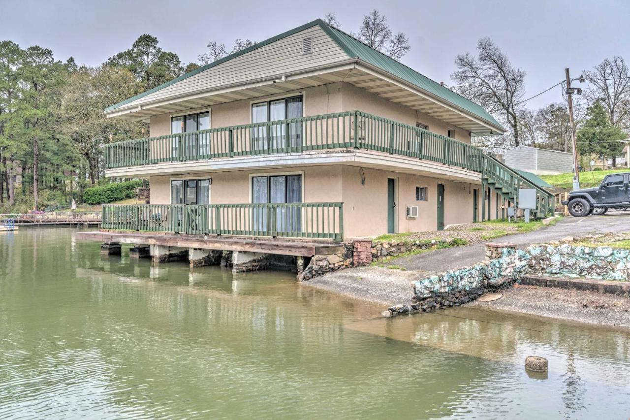 Hot Springs Condo With Lake Access And Boat Dock! Kültér fotó