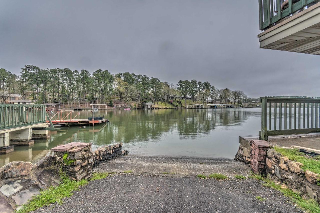 Hot Springs Condo With Lake Access And Boat Dock! Kültér fotó