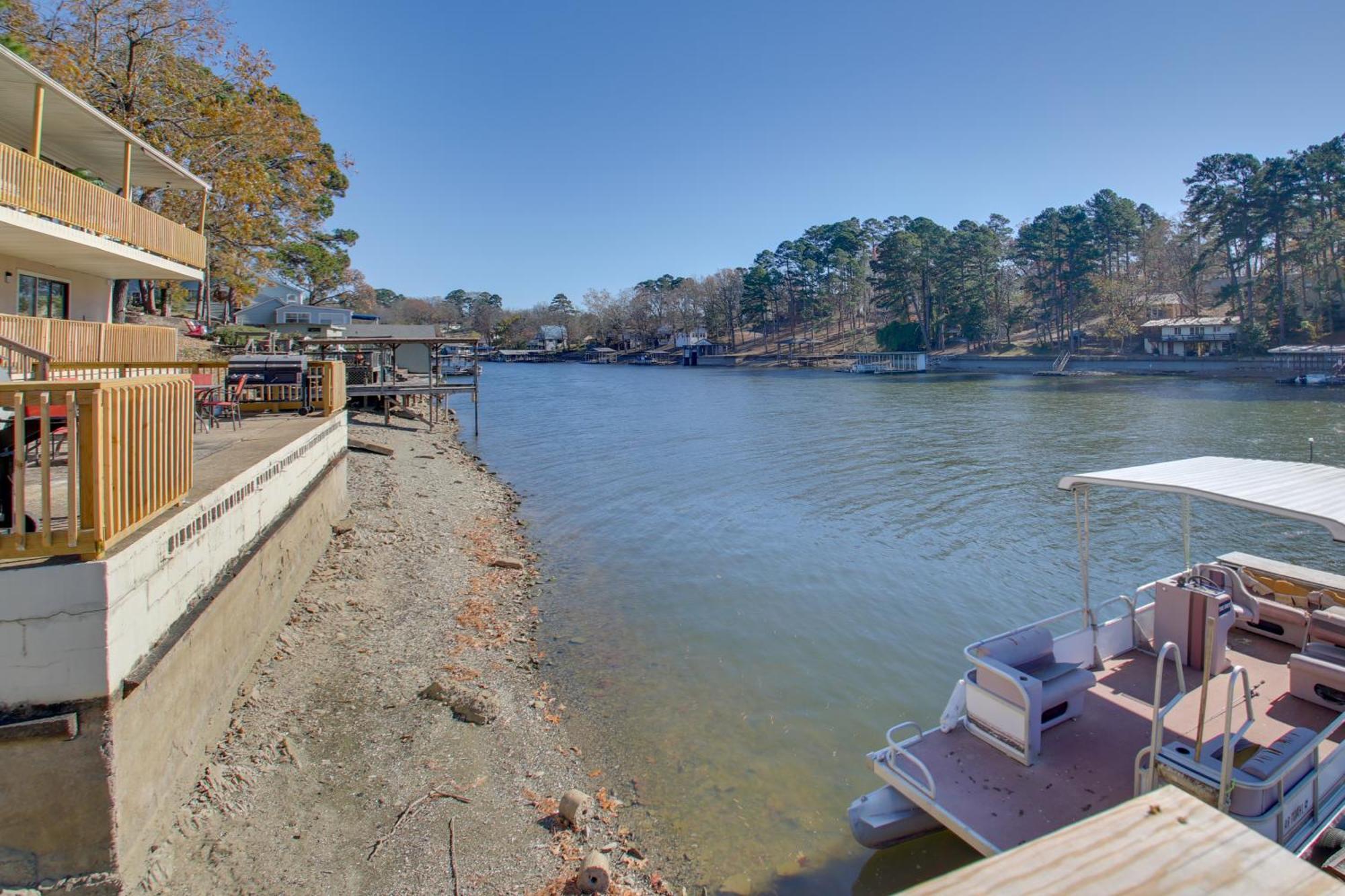 Hot Springs Condo With Lake Access And Boat Dock! Kültér fotó