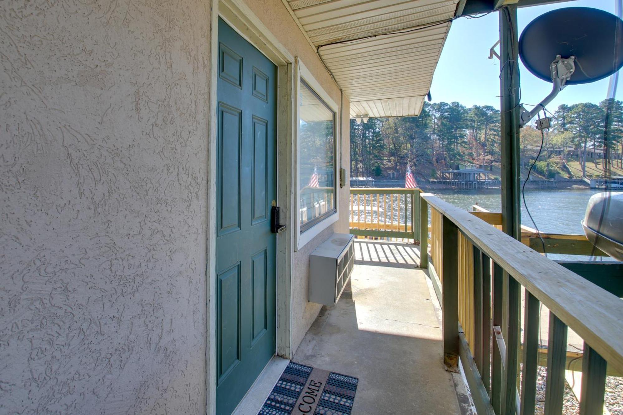Hot Springs Condo With Lake Access And Boat Dock! Kültér fotó
