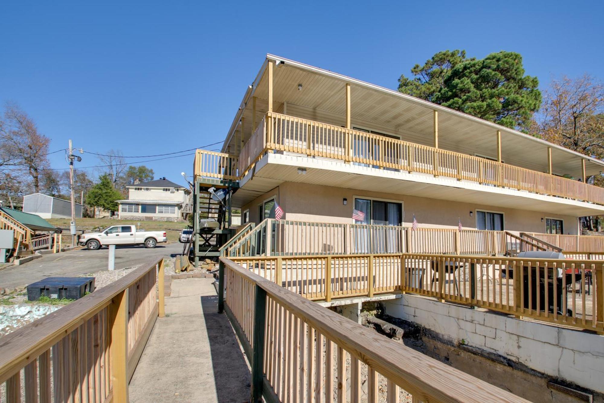 Hot Springs Condo With Lake Access And Boat Dock! Kültér fotó