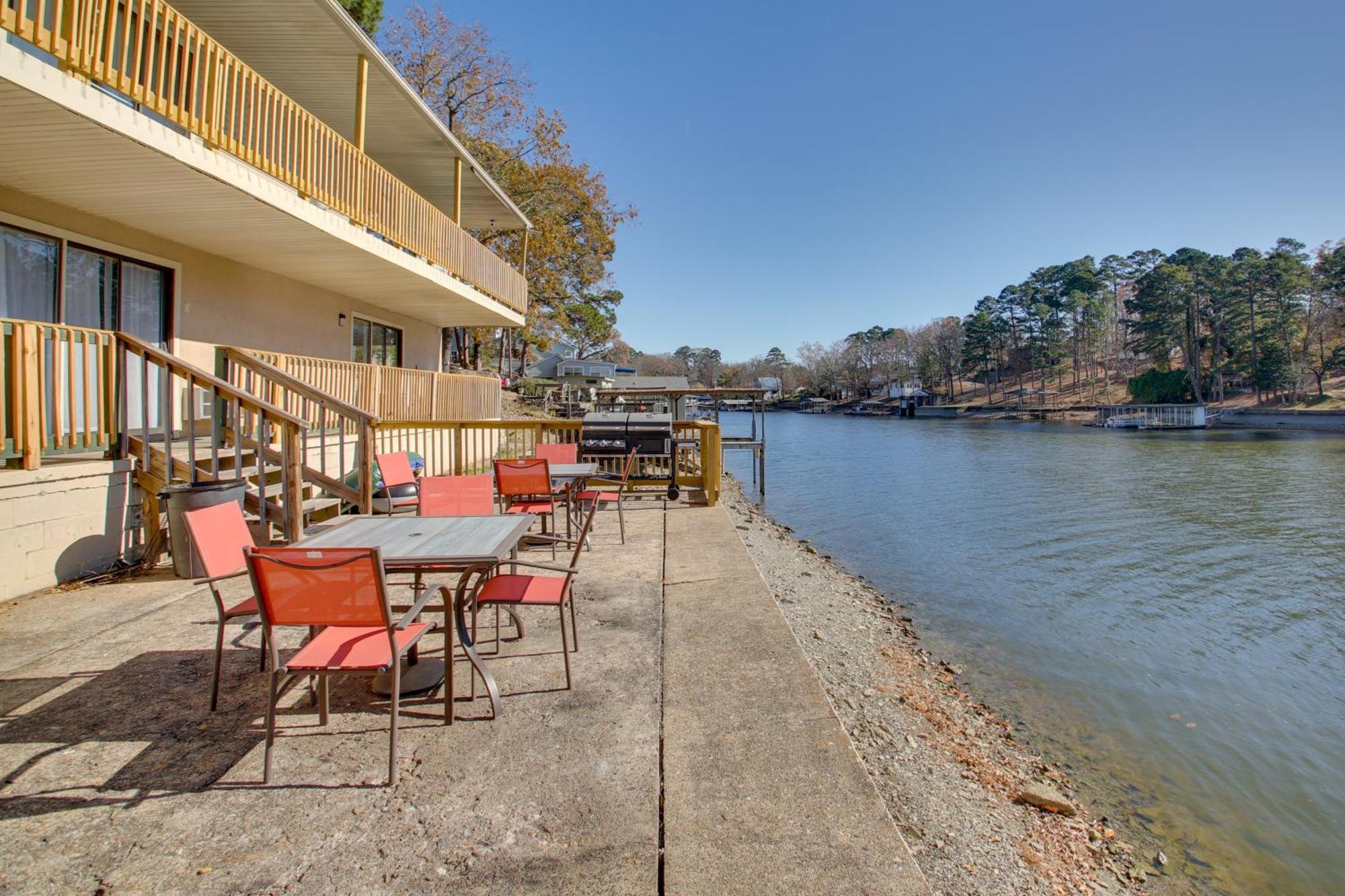 Hot Springs Condo With Lake Access And Boat Dock! Kültér fotó