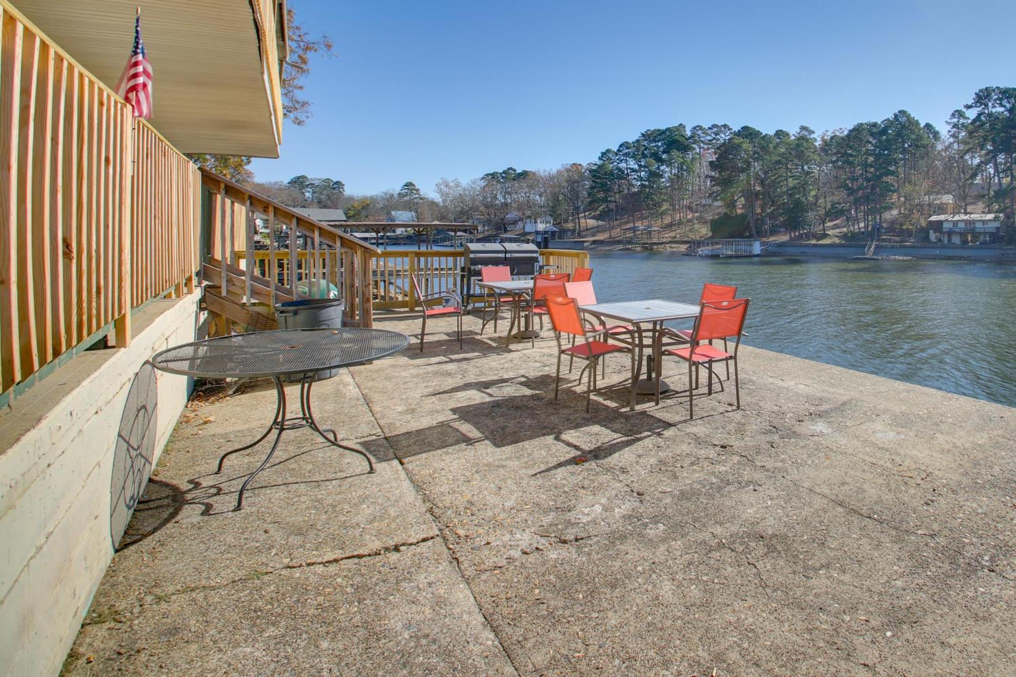 Hot Springs Condo With Lake Access And Boat Dock! Kültér fotó